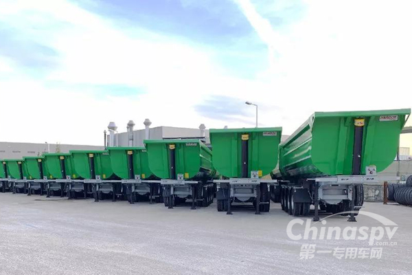 海沃阿尔法助力百辆半挂服务南非