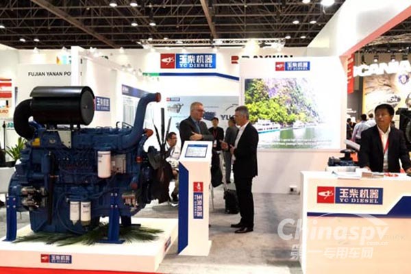 玉柴携两款高端产品闪耀中东电力展