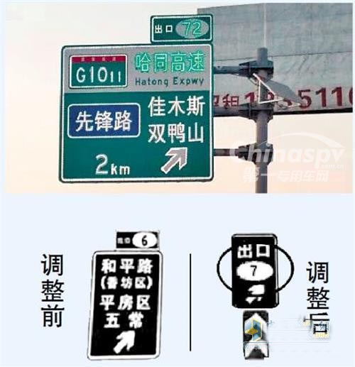 黑龙江:省公路出口指示牌将不显示地名