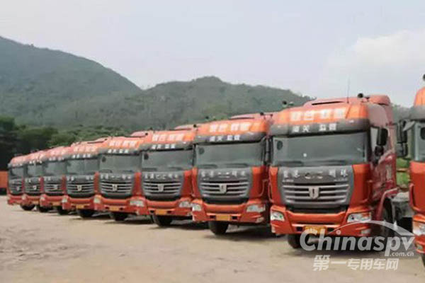 中集联合卡车助力深圳绿色港口建设