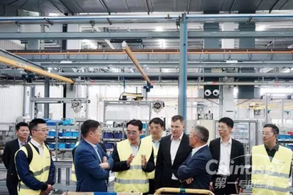 十堰市市领导访问福伊特生产工厂