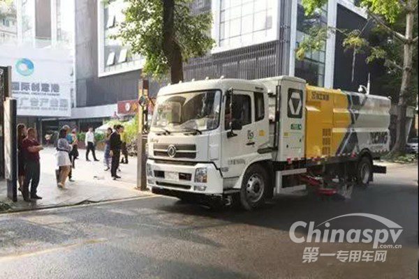 徐工X1纯电动环卫装备批量进驻深圳