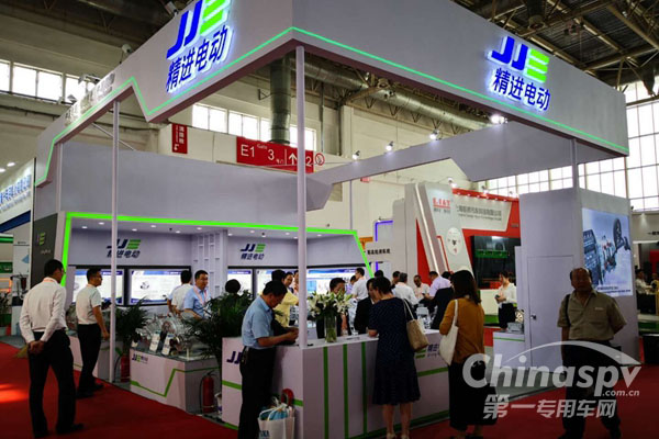 精进电动亮相2019北京道路运输展