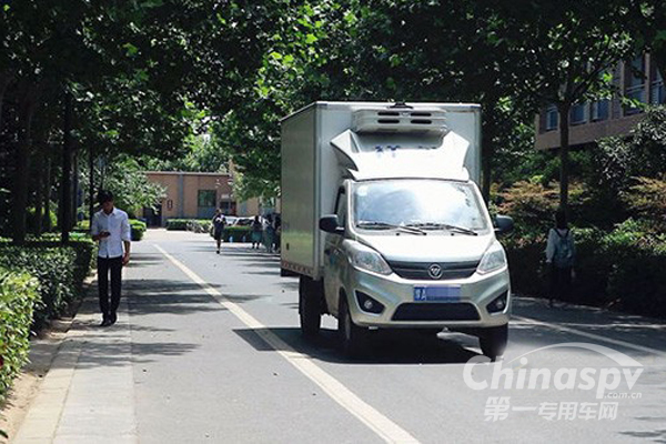福田祥菱冷链车型助刘运涛成为人生赢家