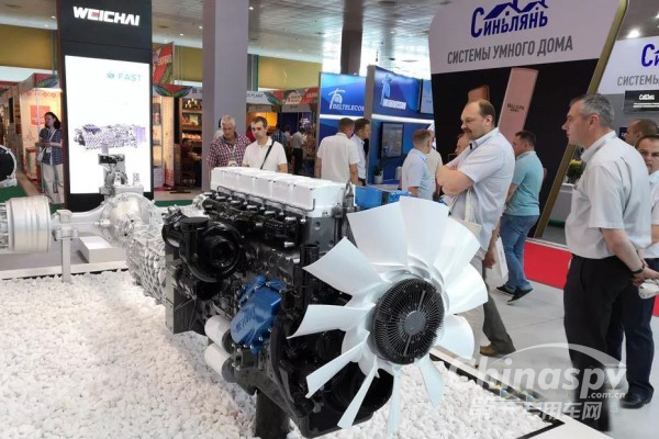 潍柴凭借深厚的发动机技术实力惊艳中白工业园