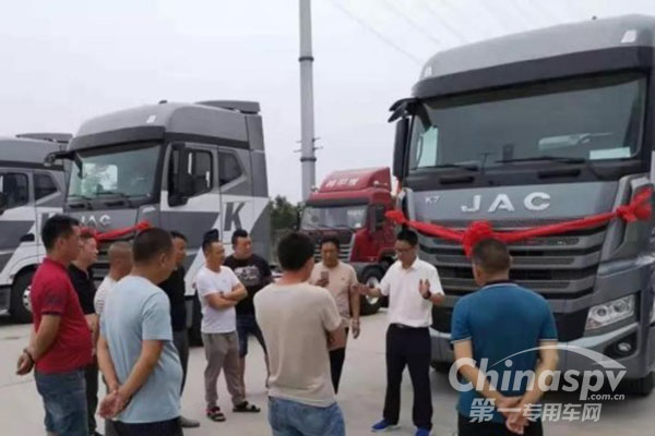 搭载曼技术发动机的江淮K7在河南备受青睐