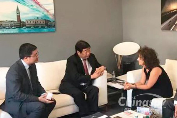 谭旭光与多家意大利公司围绕合作共赢深入探讨