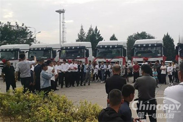 北奔国六车在宁夏上市 获当地首批订单