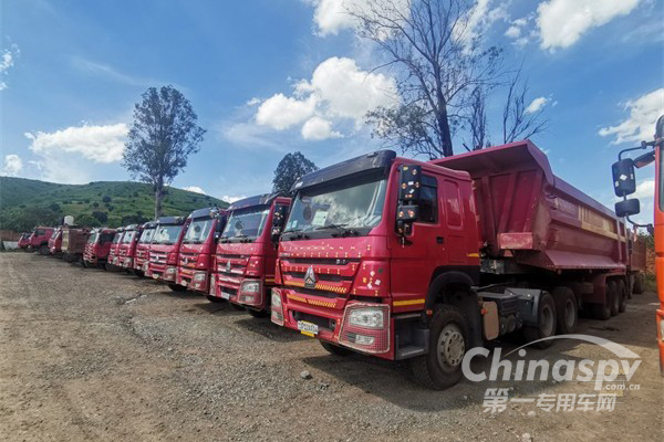 中国重汽产品遍布非洲四国 占有率遥遥领先