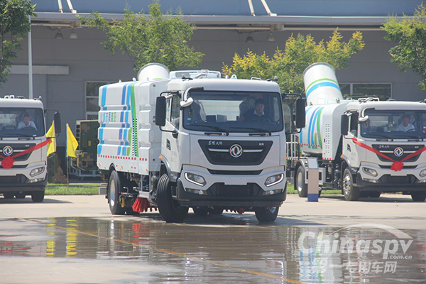 从68台国六环卫车交付看东风康明斯国六征途