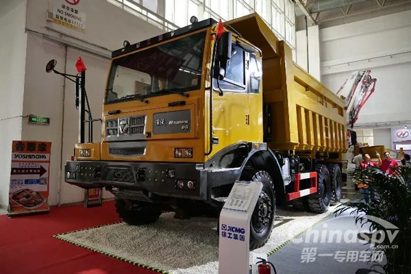 徐工全新一代非公路宽体自卸车强势登陆