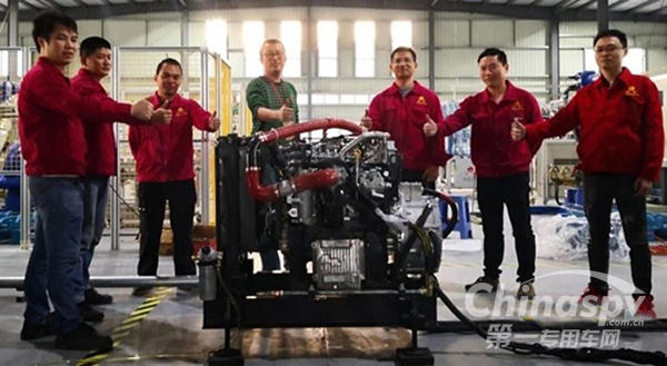 零排放！大柴首台增程式柴油机点火发电成功