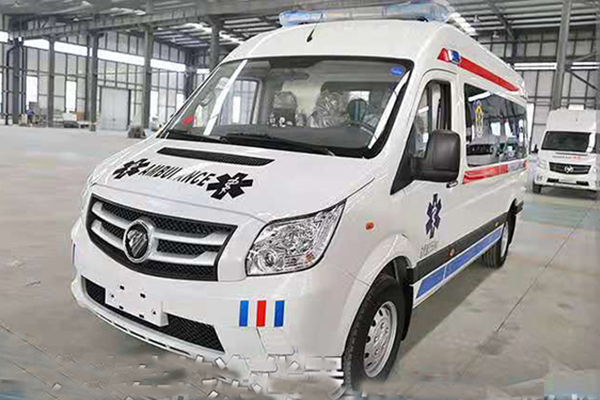 福田捐40台图雅诺负压救护车服务疫区