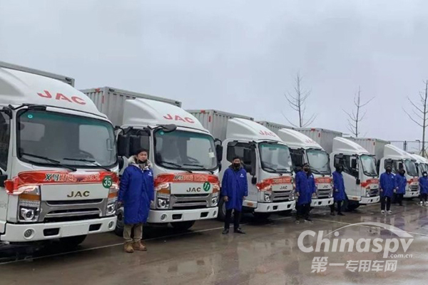 安徽康明斯助力援助物资高效运输