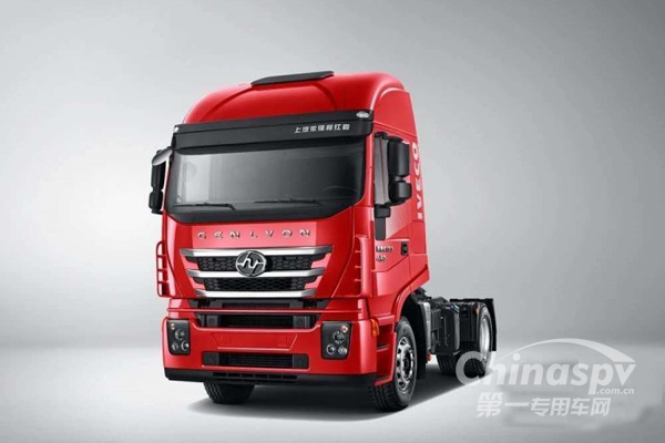 配套上柴E系列发动机的红岩杰狮助力营口港货运运输