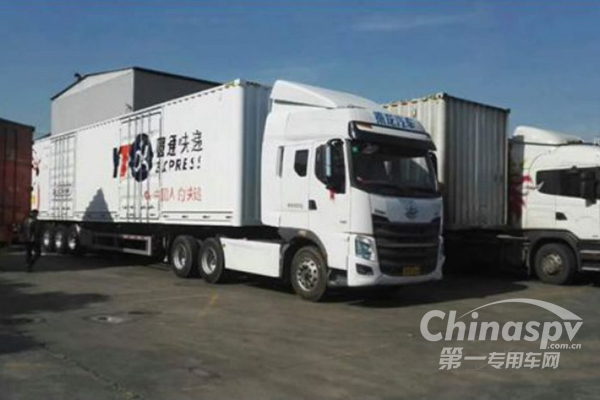 为保运力 圆通增购500台乘龙H7