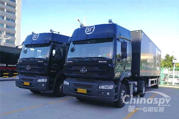 以产品赢市场 以服务赢客户，乘龙H5载货车批量交付顺丰！