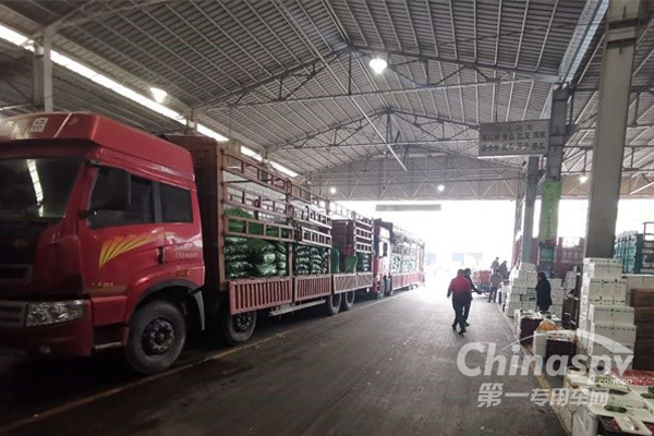 满帮数据：北京市蔬菜水果运入量大幅上升 水产品稍有波动