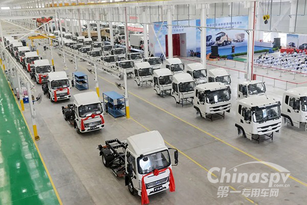 新能源专用车:比亚迪江苏淮安基地新车下线