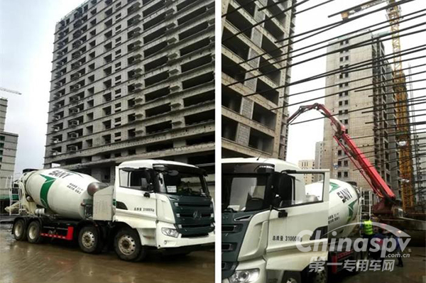 助力环保 三一重工纯电动混凝土搅拌车在陕西试运行