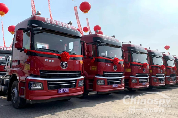 玉柴国六重型燃气发动机在辽宁批量交付