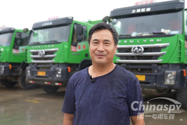 力挺配套上汽动力红岩自卸车，朱队心里有把“金算盘”