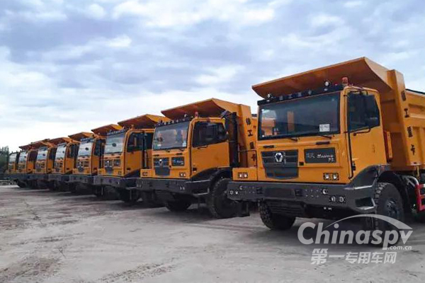 徐工XG90非公路自卸车批量发往河南、河北两省三地