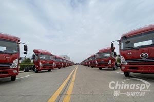 再创新奇迹 陕汽德龙K3000第1万辆正式下线