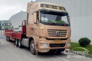 砂石料运输，凌师傅为何选择大运牵引车？
