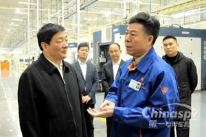 咸阳市委书记杨长亚调研法士特智能制动公司