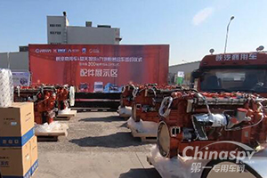 玉柴国六重机配套陕汽商用车在新疆交付大单