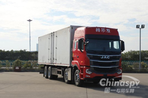 江淮格尔发8×4载货车做冷链绿通的效率先锋