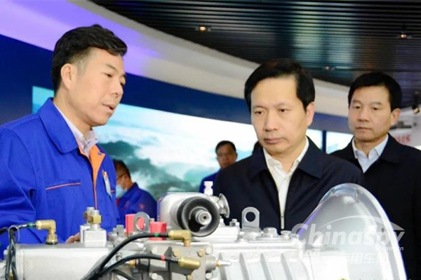 陕西省长赵一德赞扬法士特集团独特的企业文化建设成果