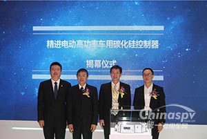 全新碳化硅控制器发布，精进电动在道展上的“大动作”
