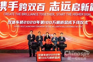 11个月产量破百万 汉德车桥用实力演绎“汉德速度”