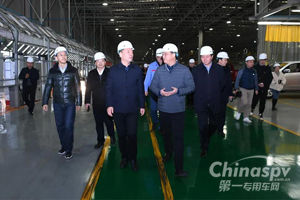 南昌市委常委、市纪委书记董立新调研江西五十铃汽车有限公司