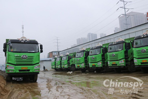 自建渣土运输车队 行业老将切入渣土运输领域首选解放
