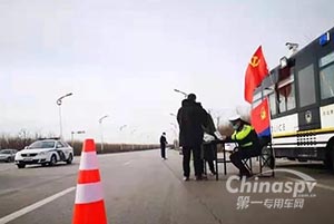 河北省公安厅交管局强力督导保应急和民生车辆顺畅通行