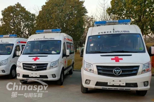 美团捐赠10辆图雅诺特专负压救护车支援河北抗疫