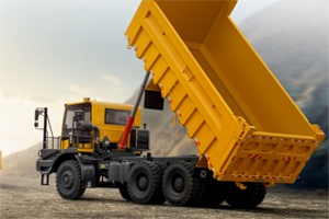 一批配装法士特变速器的徐工XG90宽体矿用车交付客户