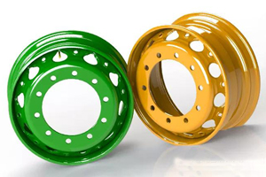 轻至28kg!贞元轻量化钢制车轮成功研发的一款超轻量化车轮