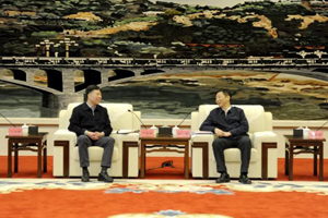 陕西省委常委、延安市委书记赵刚会见法士特严鉴铂董事长一行