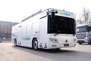 福田欧辉移动疫苗接种车，保障疫苗接种的“最后一公里”
