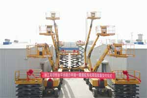 再扛石化建设大旗，徐工高空作业平台批量交付！