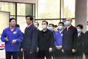 中共中央政治局常委、全国人大常委会委员长栗战书莅临法士特考察