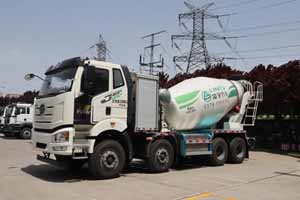 中集凌宇成功研发充电式纯电动混凝土搅拌运输车