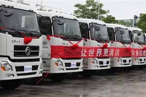 提升中国品牌海外影响力，59辆东风商用车交付柬埔寨