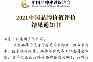 重磅！五征集团品牌价值59.16亿元