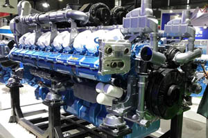 硬核实力引领行业发展 潍柴全系列发电动力上海“亮肌肉”