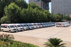 总价值3595万元 中国红十字基金会向河南捐赠图雅诺特专救护车